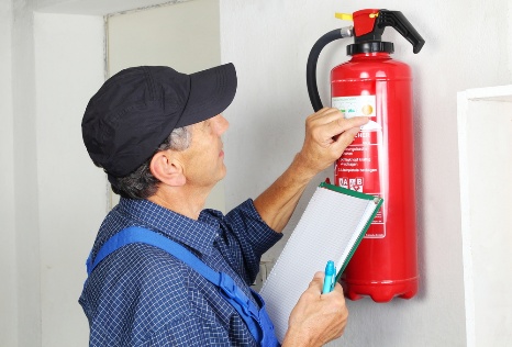 Prüfung Feuerlöscher